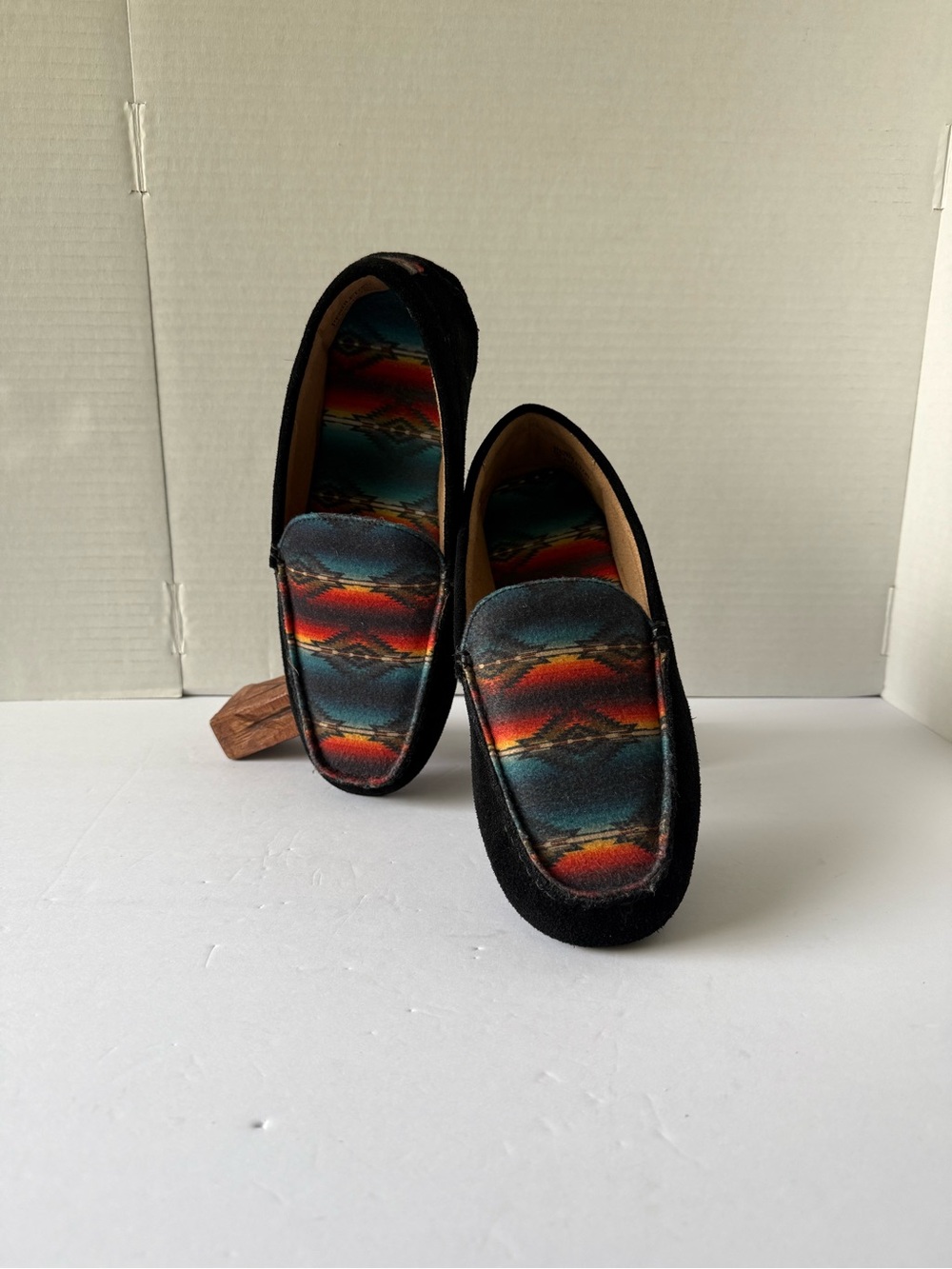 Pendleton Saltillo Sunset Slippers Aztec Pattern Slip On Men’s 8M 2480-001 New